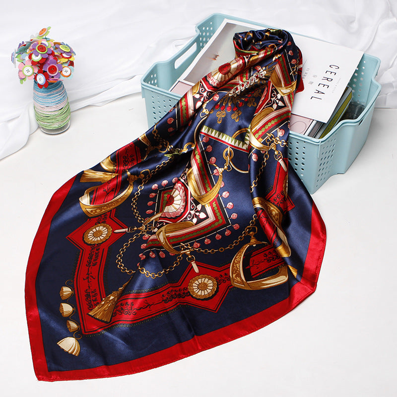 Trendy Silk Head Wrap – For Hair, Neck, or Bag