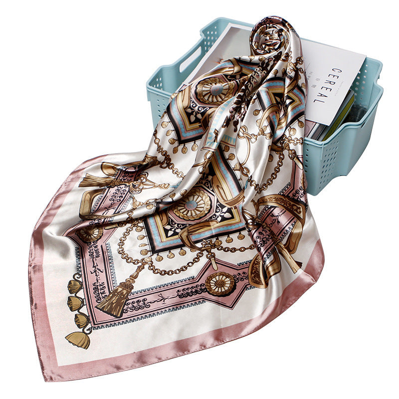 Trendy Silk Head Wrap – For Hair, Neck, or Bag
