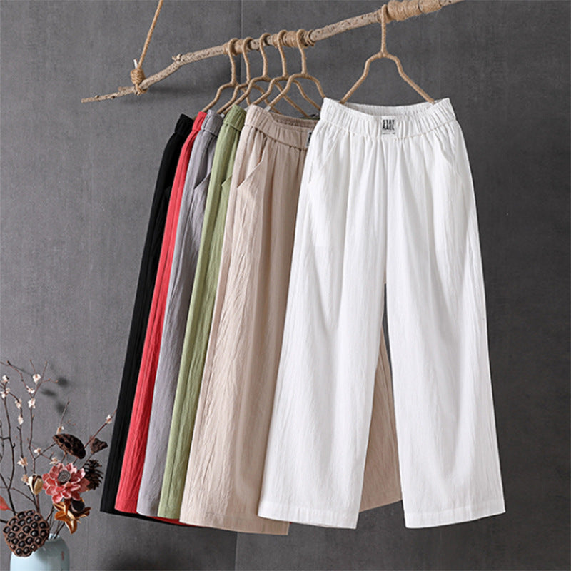 Comfortable High Waist Pants Designed for Plus Size Women