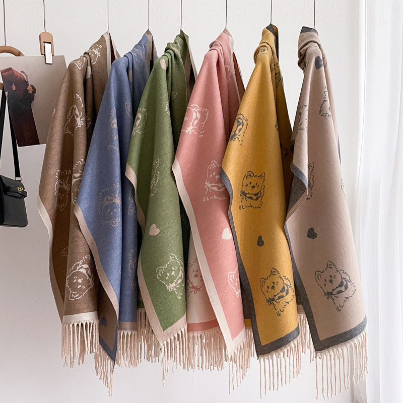 Everyday Warmth Scarf – Double-Sided Charm for Any Outfit