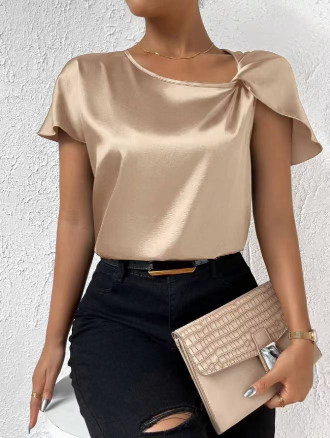 Casual & Cute Women’s Loose Solid Color Fashion Top