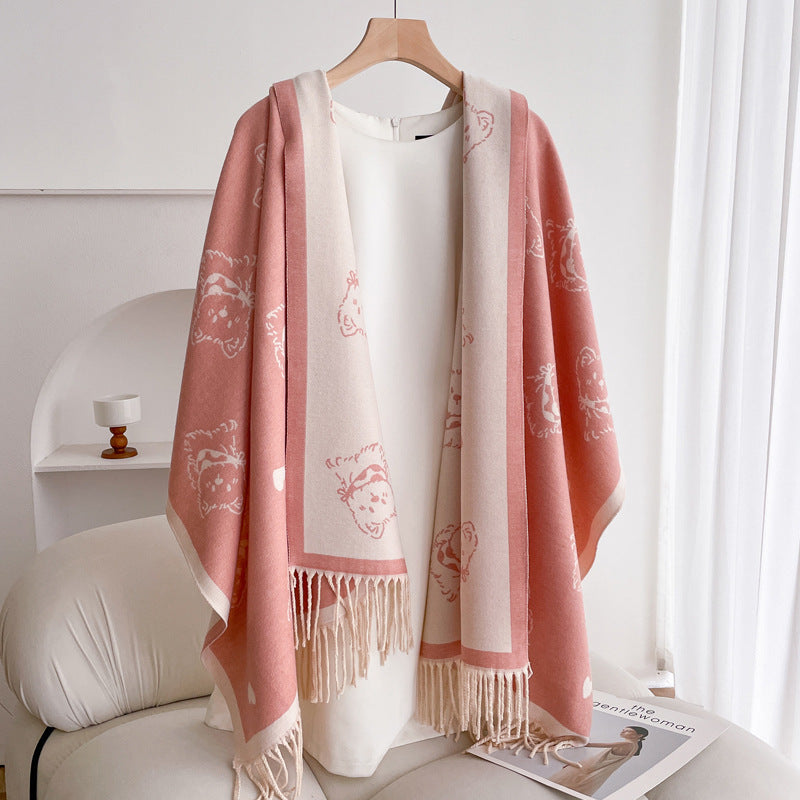 Everyday Warmth Scarf – Double-Sided Charm for Any Outfit