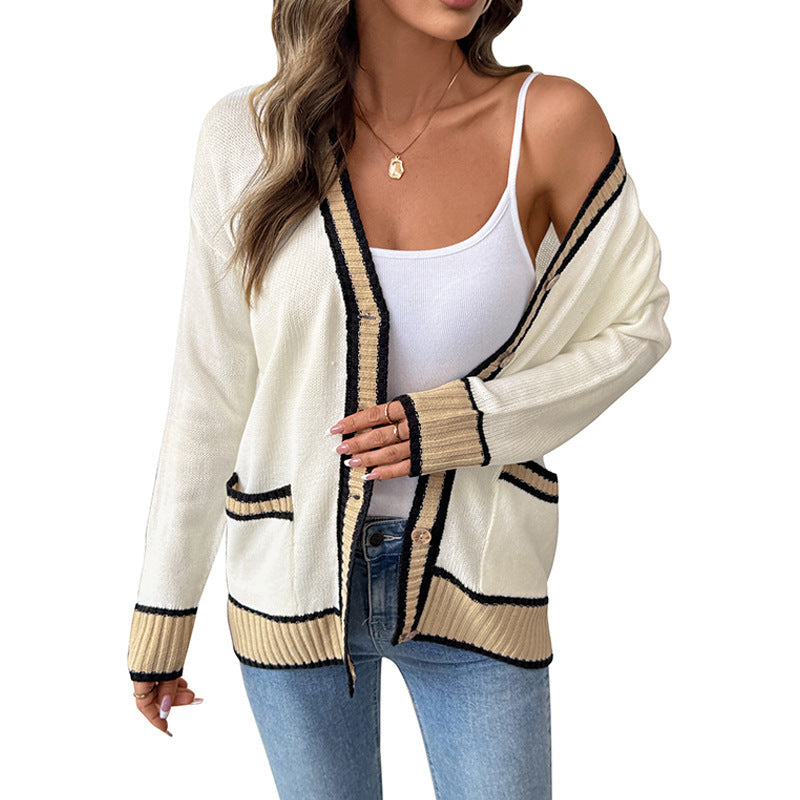 Lightweight Color Block Cardigan – Your Go-To Layer