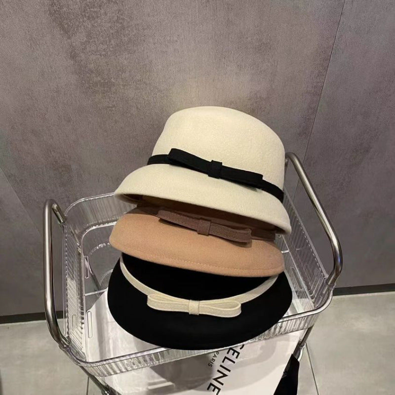 Stylish Bow Bucket Cap Perfect for Casual or Dressy Looks