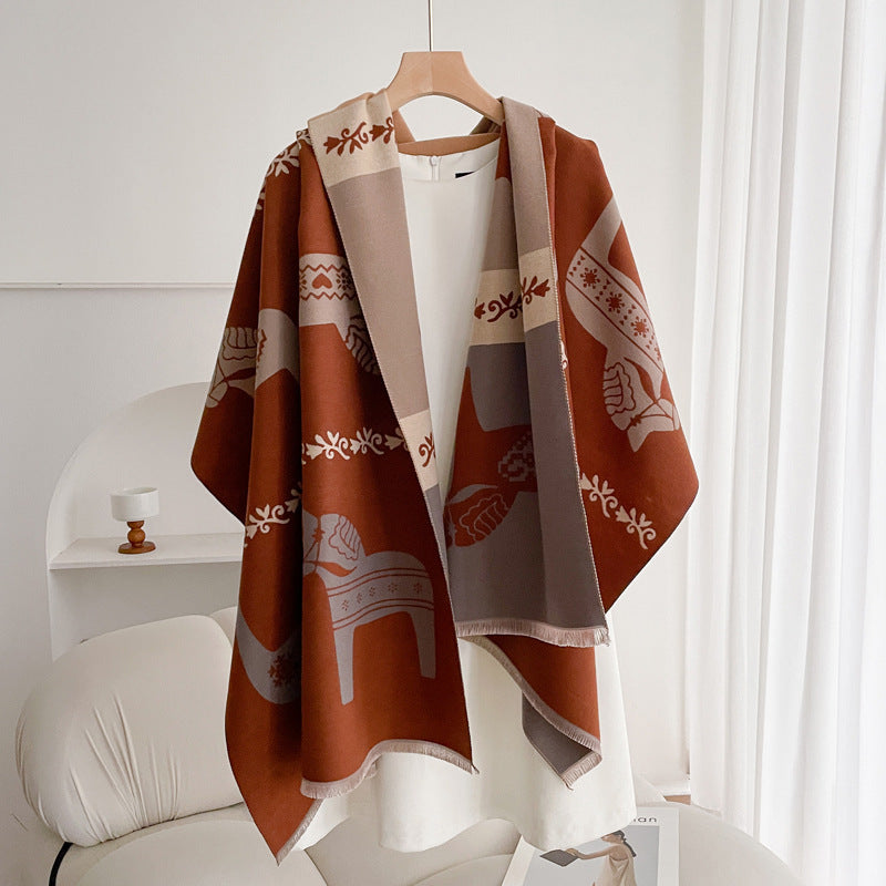Everyday Warmth Scarf – Double-Sided Charm for Any Outfit