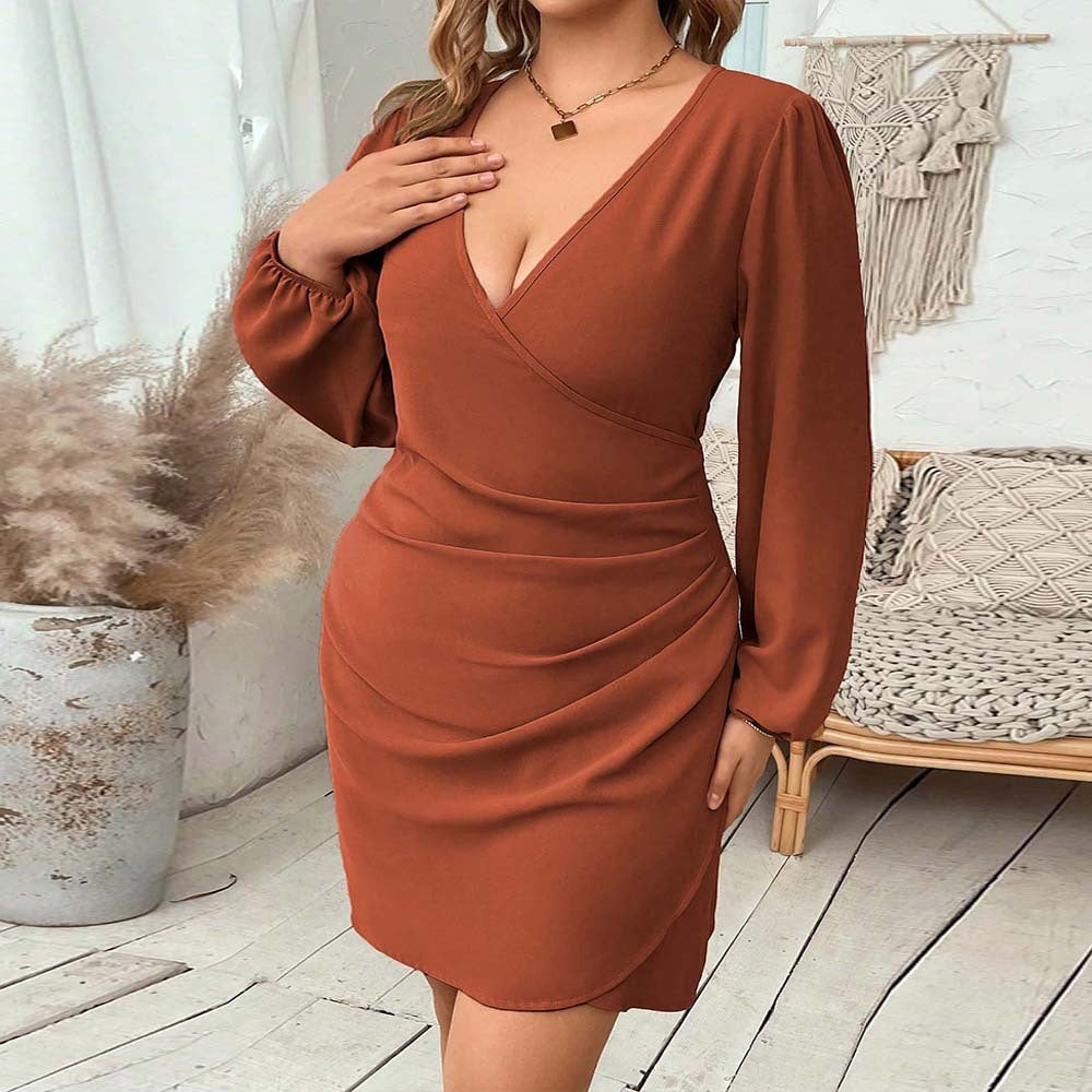 Intellectual & Elegant Dress Perfect for Autumn Days