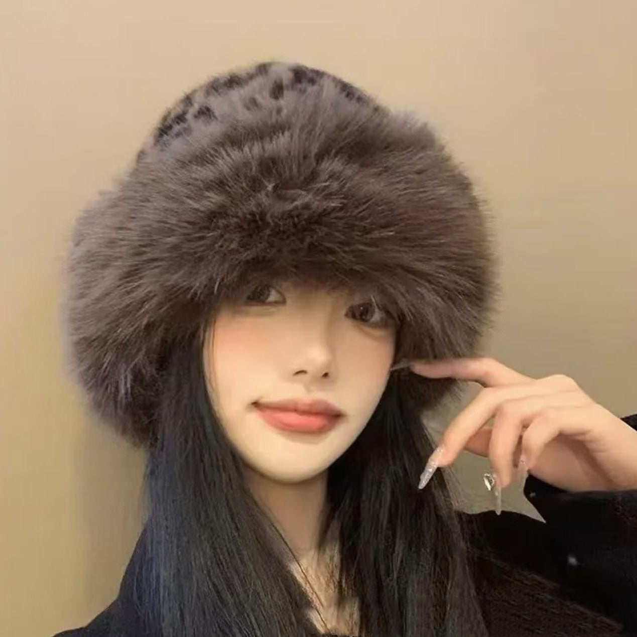 Cozy Retro Mongolian Winter Cap – Warmth with Style