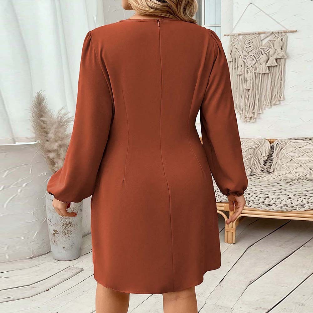 Intellectual & Elegant Dress Perfect for Autumn Days