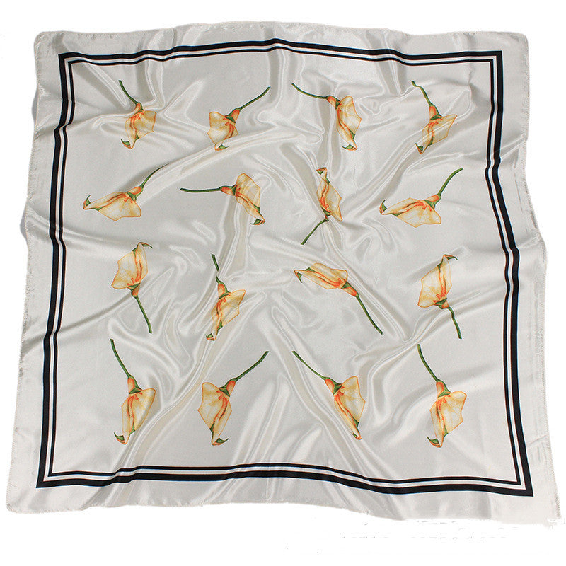 Pretty in Print – Women's Silk Square Scarf