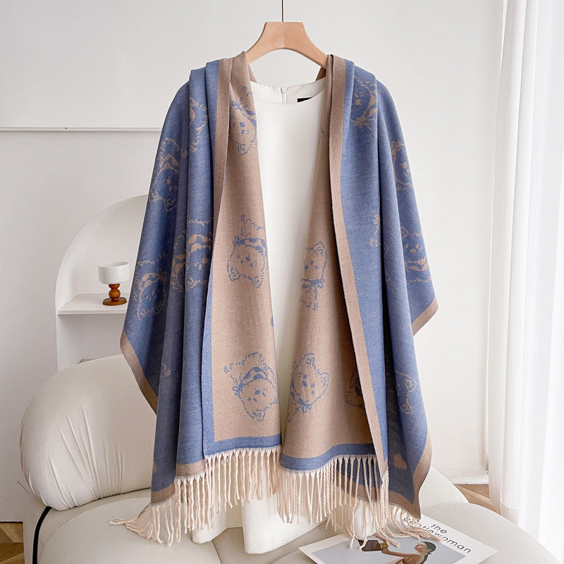Everyday Warmth Scarf – Double-Sided Charm for Any Outfit