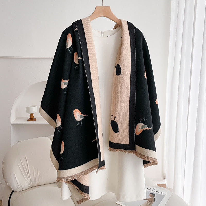 Everyday Warmth Scarf – Double-Sided Charm for Any Outfit