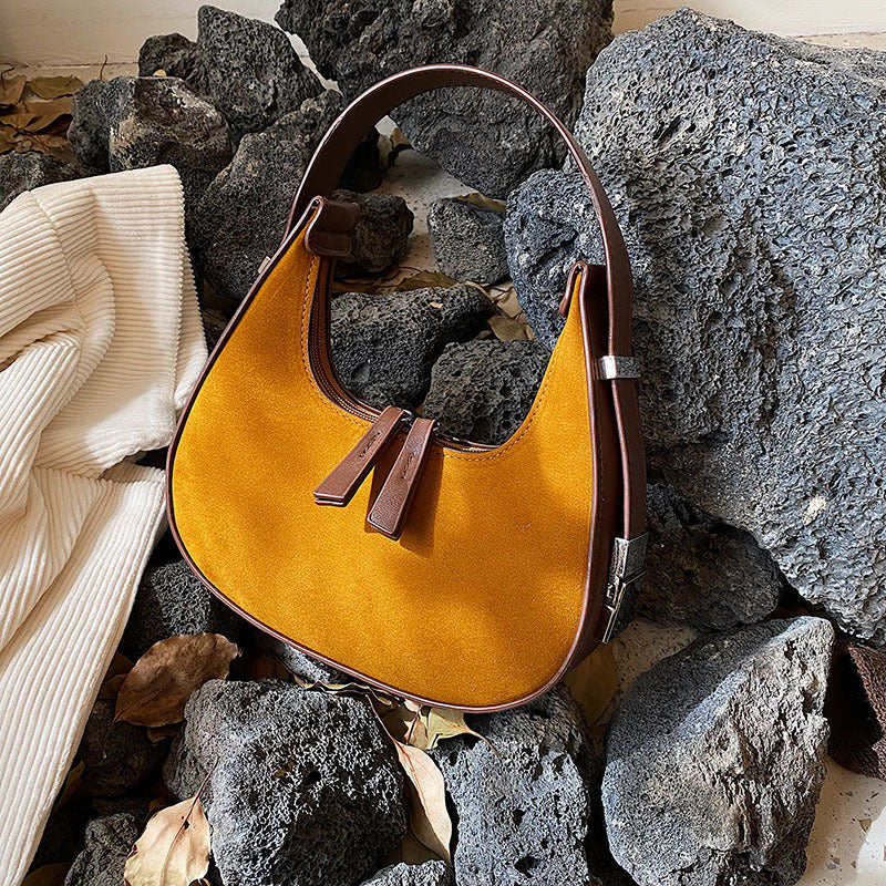 Chic Matte French-Style Handbag for Everyday Elegance
