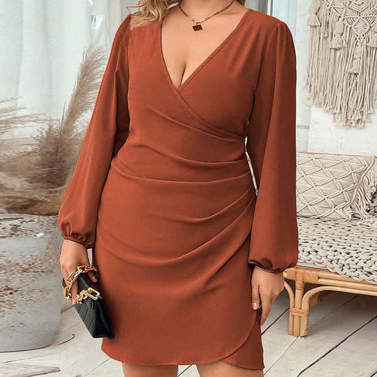 Intellectual & Elegant Dress Perfect for Autumn Days