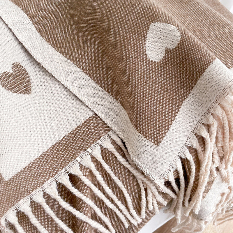 Everyday Warmth Scarf – Double-Sided Charm for Any Outfit