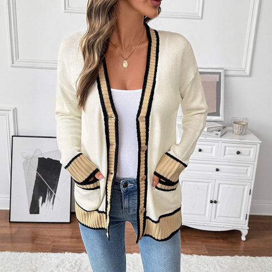 Lightweight Color Block Cardigan – Your Go-To Layer