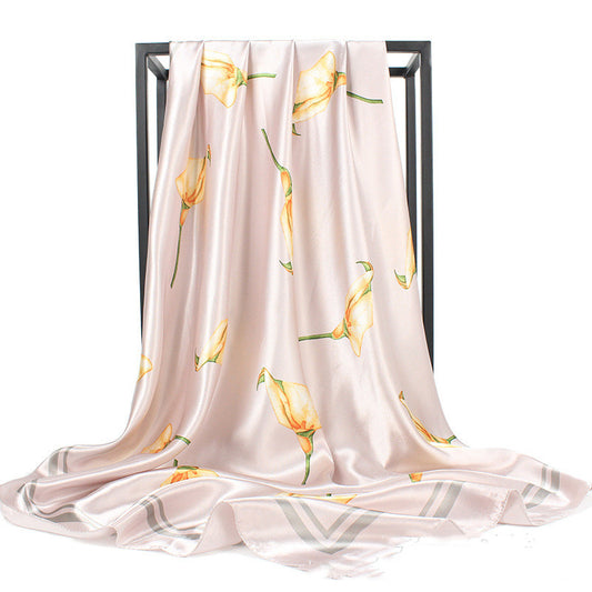 Pretty in Print – Women's Silk Square Scarf