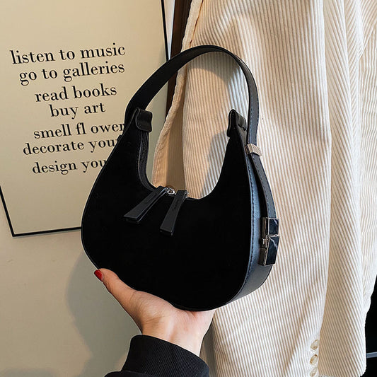 Chic Matte French-Style Handbag for Everyday Elegance