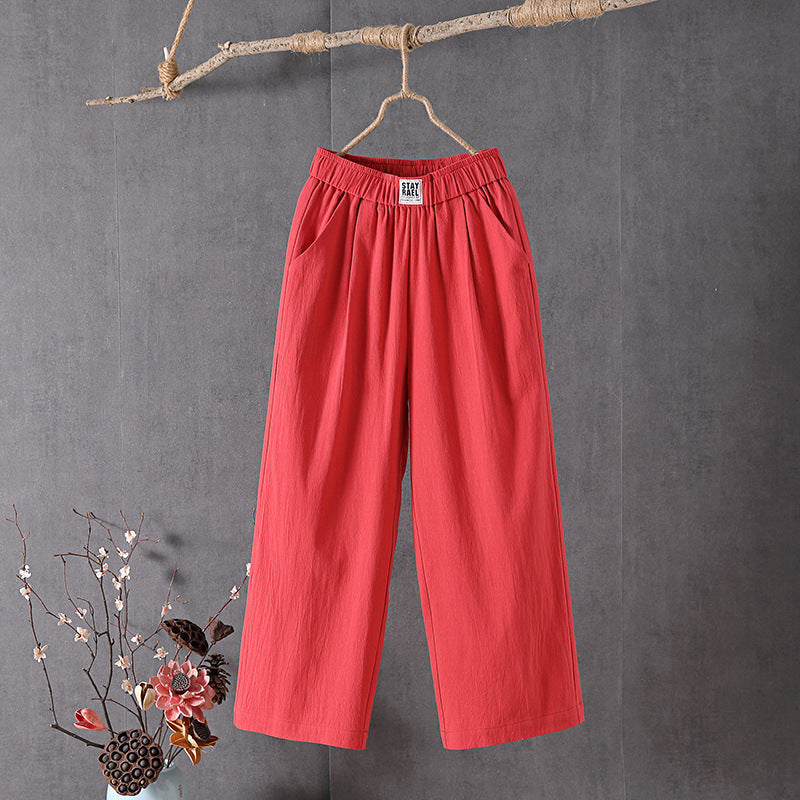 Comfortable High Waist Pants Designed for Plus Size Women