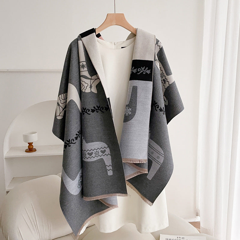 Everyday Warmth Scarf – Double-Sided Charm for Any Outfit