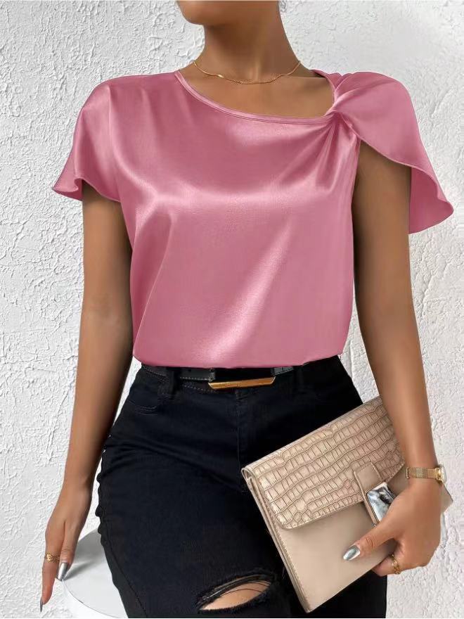 Casual & Cute Women’s Loose Solid Color Fashion Top