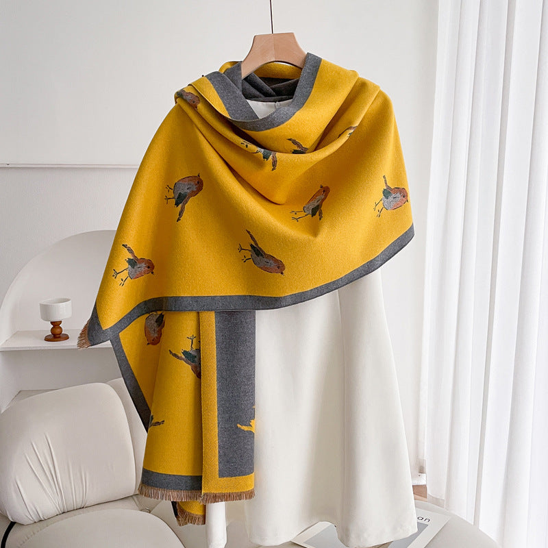 Everyday Warmth Scarf – Double-Sided Charm for Any Outfit