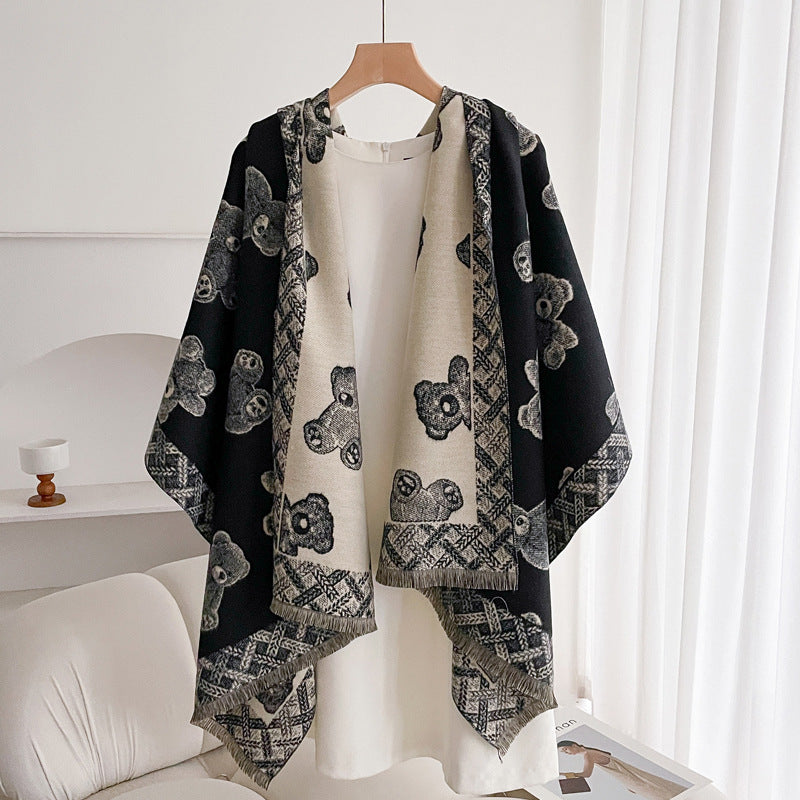 Everyday Warmth Scarf – Double-Sided Charm for Any Outfit