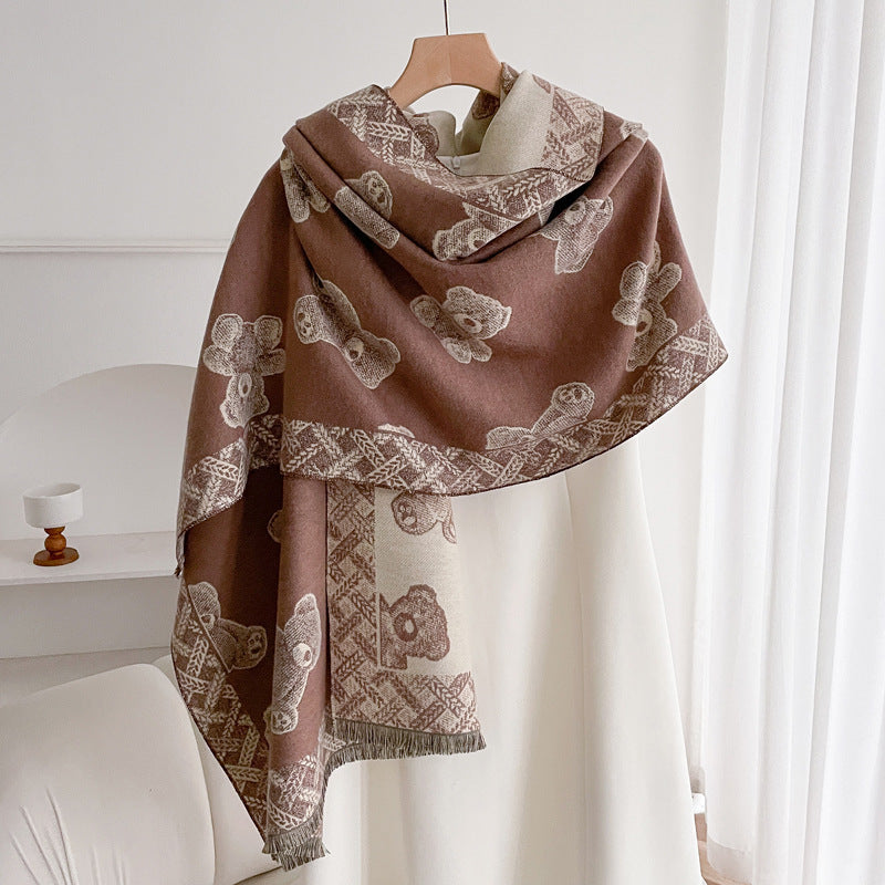 Everyday Warmth Scarf – Double-Sided Charm for Any Outfit