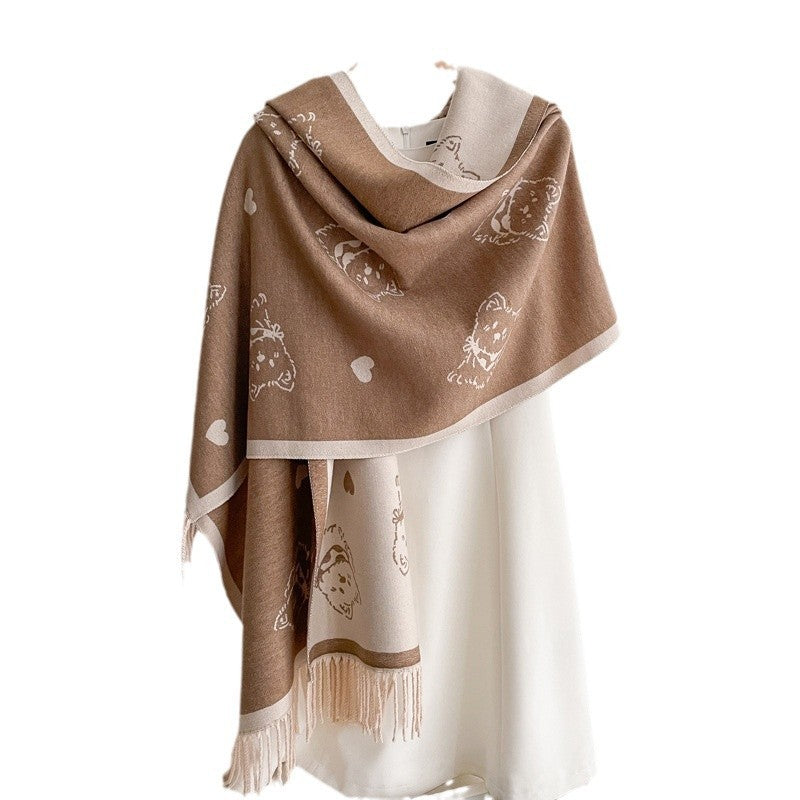 Everyday Warmth Scarf – Double-Sided Charm for Any Outfit
