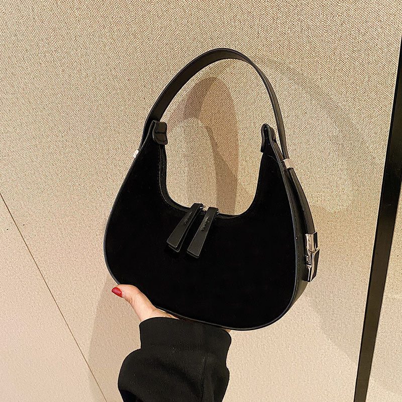 Chic Matte French-Style Handbag for Everyday Elegance