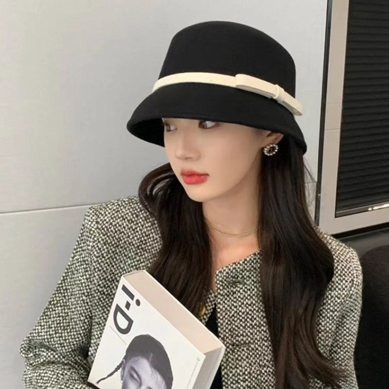 Stylish Bow Bucket Cap Perfect for Casual or Dressy Looks