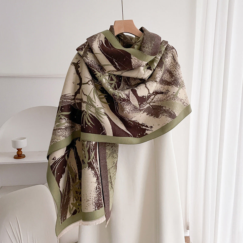 Everyday Warmth Scarf – Double-Sided Charm for Any Outfit