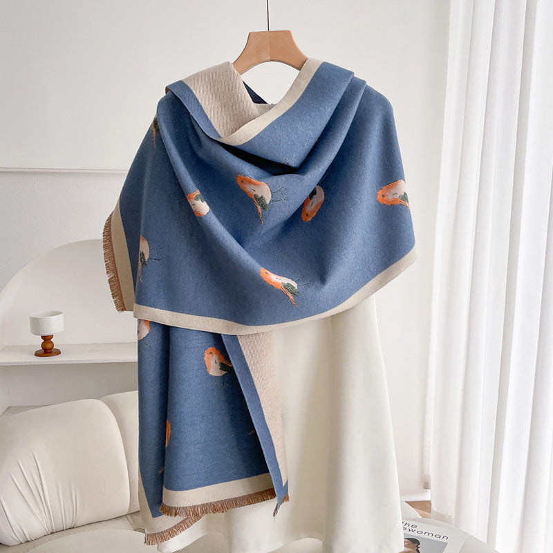 Everyday Warmth Scarf – Double-Sided Charm for Any Outfit